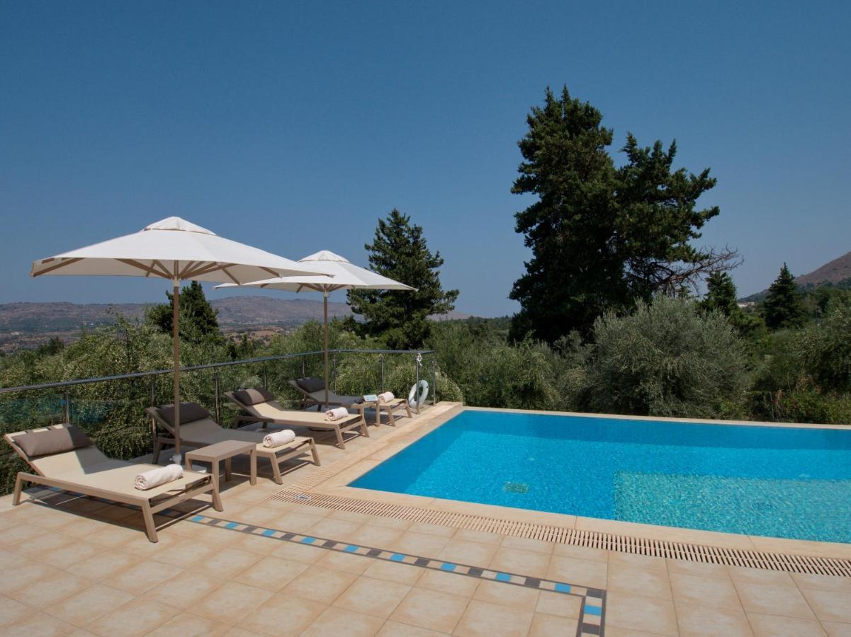 Villa Olivia With Pool Vrises Crete Alikampos Esterno foto