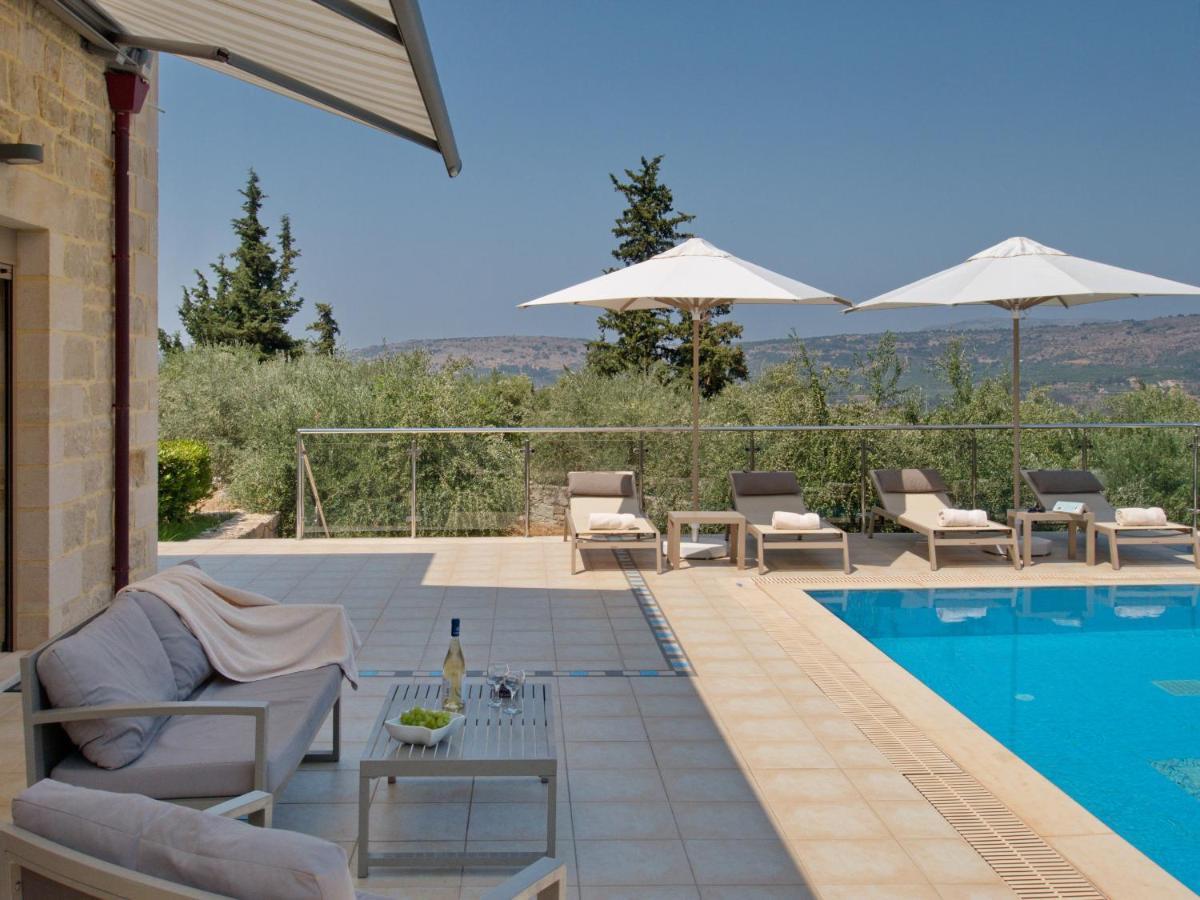 Villa Olivia With Pool Vrises Crete Alikampos Esterno foto