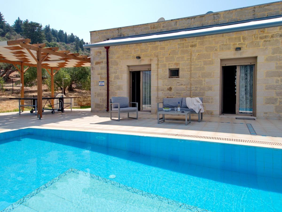 Villa Olivia With Pool Vrises Crete Alikampos Esterno foto