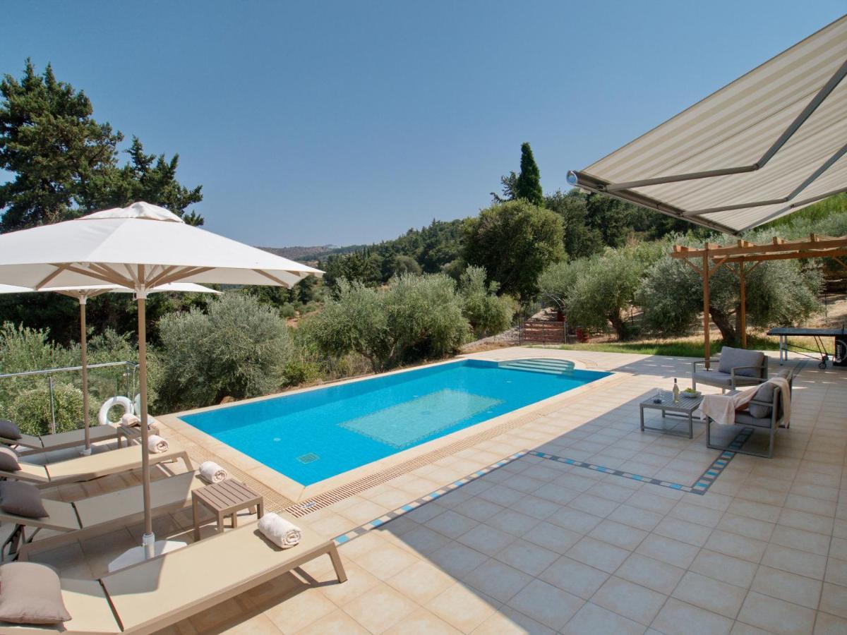 Villa Olivia With Pool Vrises Crete Alikampos Esterno foto